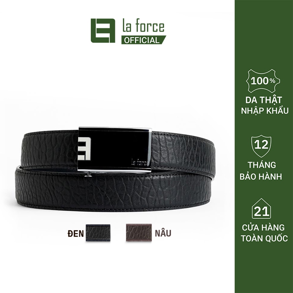 Dây nịt da bò laforce thời trang d890-02b