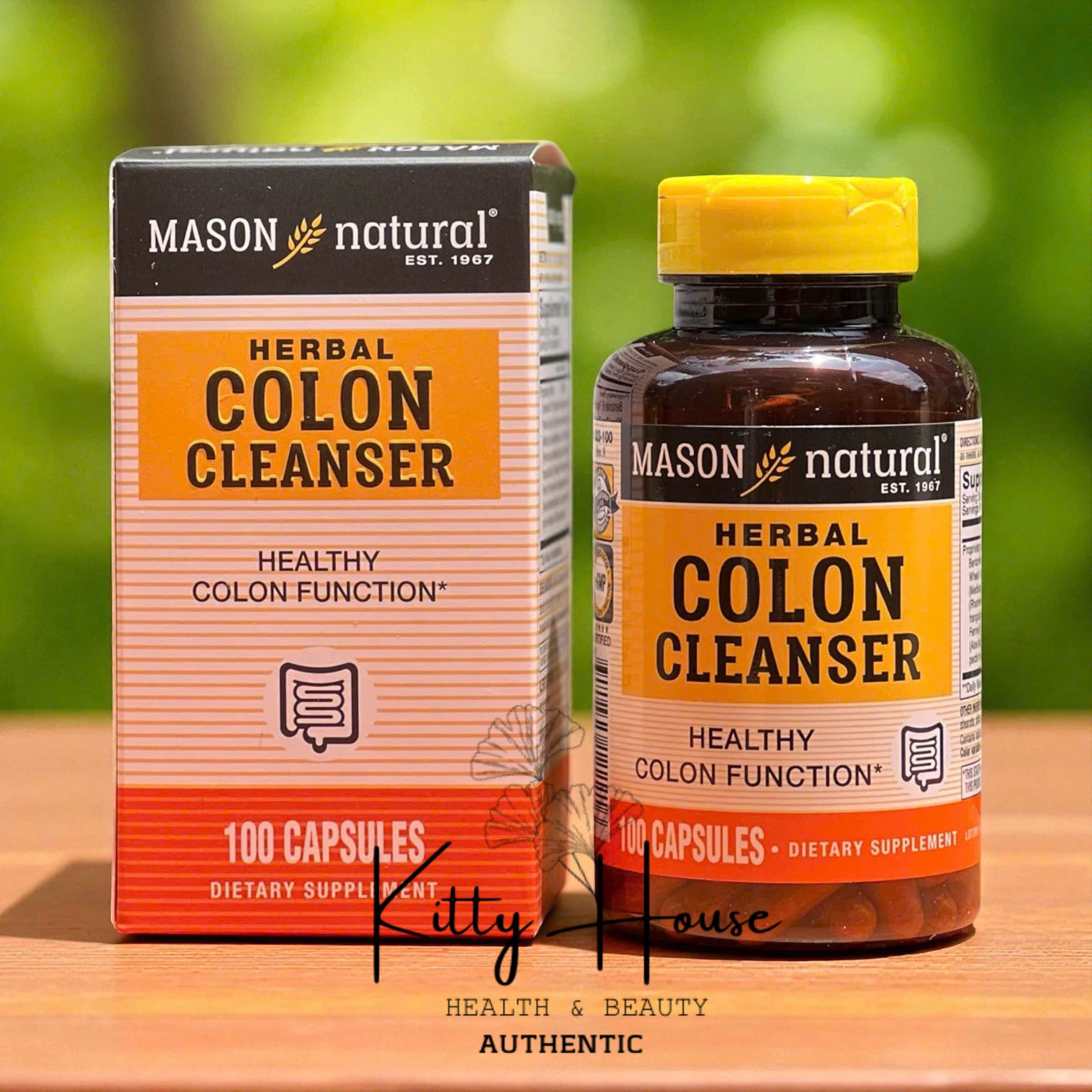 Colon Herbal Cleanser Colon Detox Pills, Bottles of 60 Pills and 100 Pills