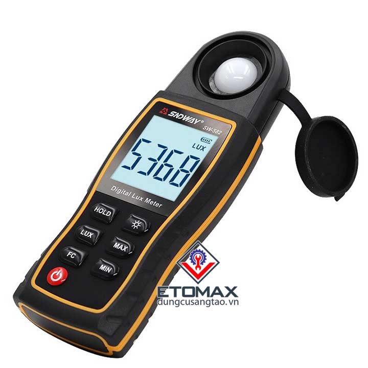 Máy đo cường độ ánh sáng kĩ thuật số sndway 582