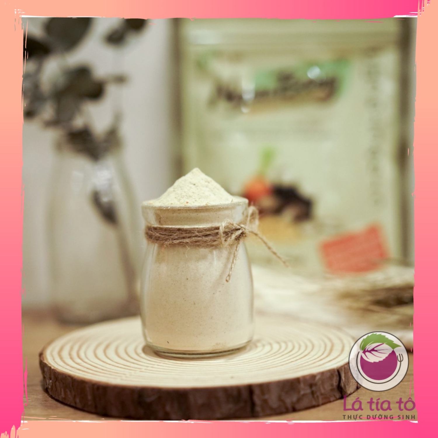Bột nêm chay ngưu báng 200gr - lá tía tô