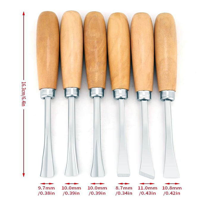 Bộ đục gỗ 6 cây