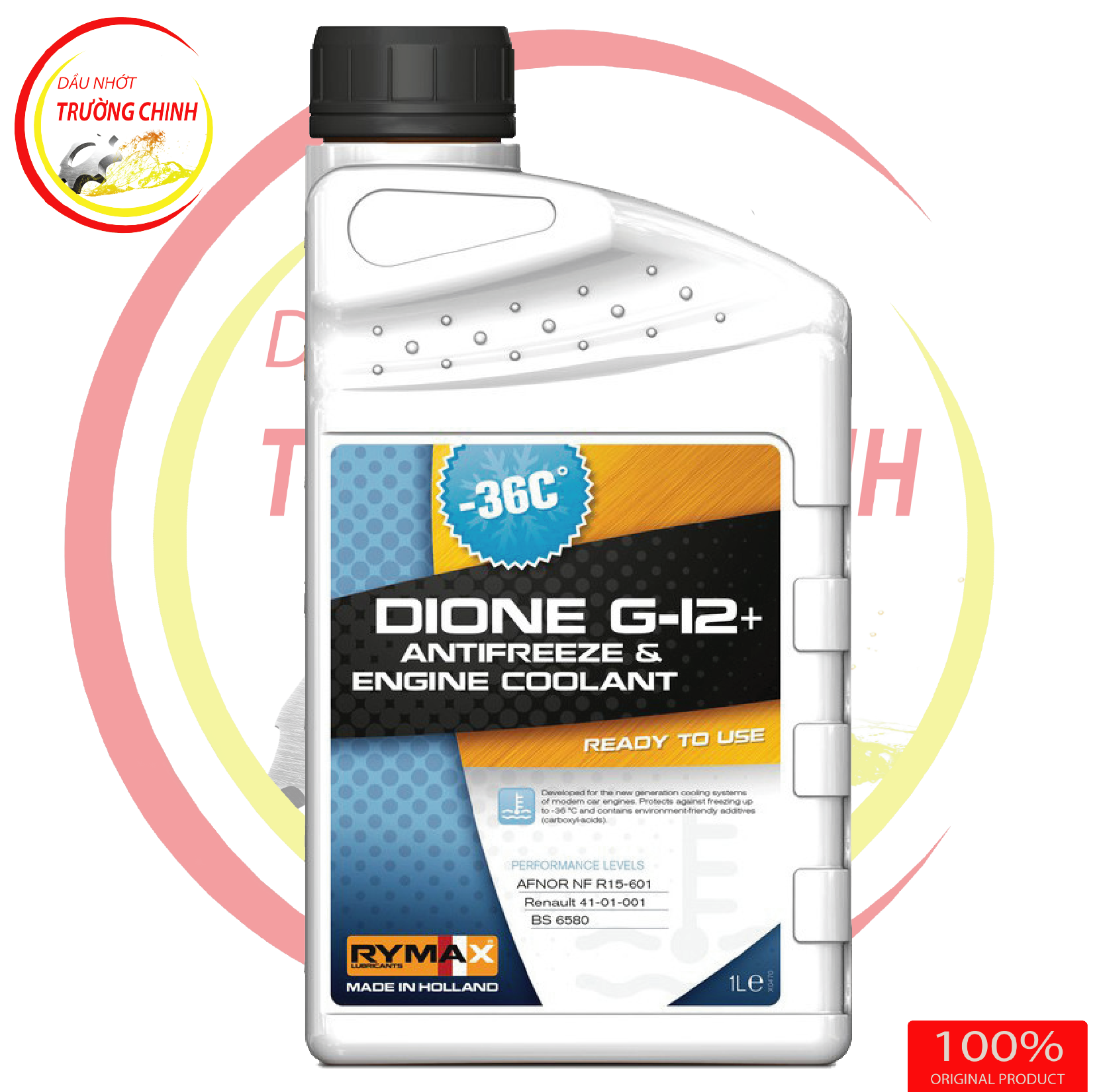 Nước làm mát động cơ  Rymax Dione G-12+ Ready to Use 1L