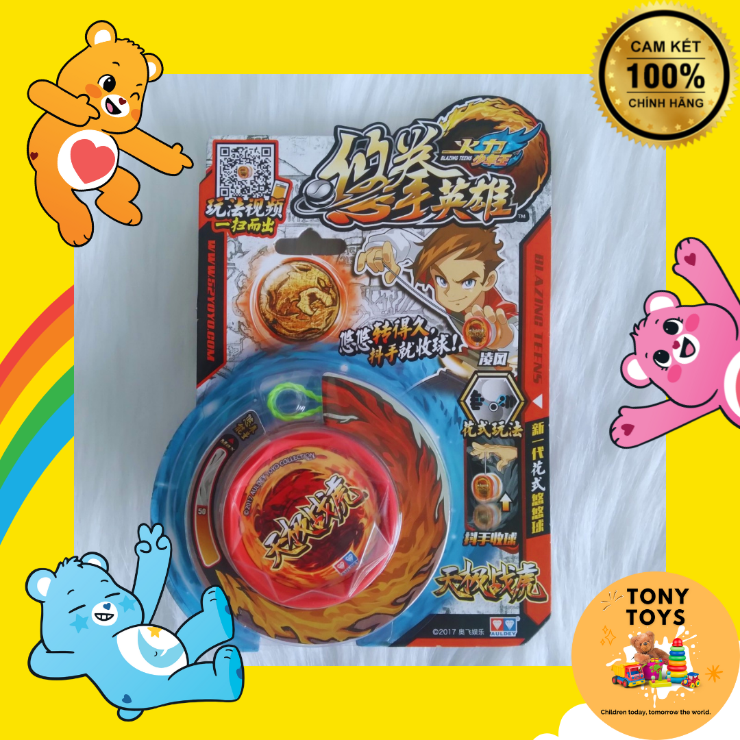 Con quay yoyo quyết đấu yo kwon do thần hổ dòng truyền thống cơ bản bằng nhựa cao cấp