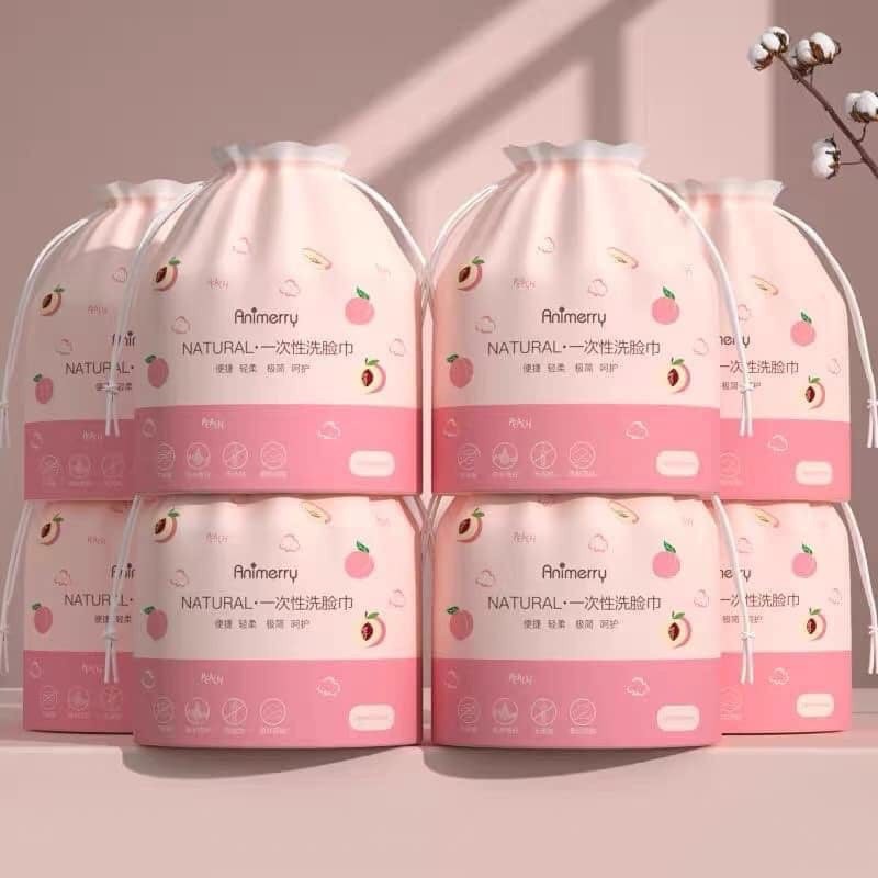 Cuộn Khăn Giấy Khô Animerry, Chất Cotton Mềm Mịn, An Toàn, Cuộn Khăn Giấy Khô Đa Năng, TGTI365