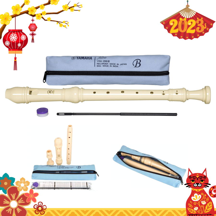 Sáo dọc Recorder Yamaha dòng Alto YRA-28B III (sáo trầm)