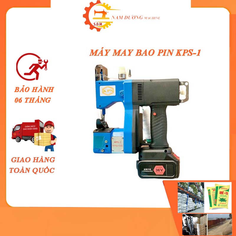 Máy khâu bao pin kps-1 đài loan > máy may bao cầm tay > bảo hành 12 tháng - thiết bị may nam dương