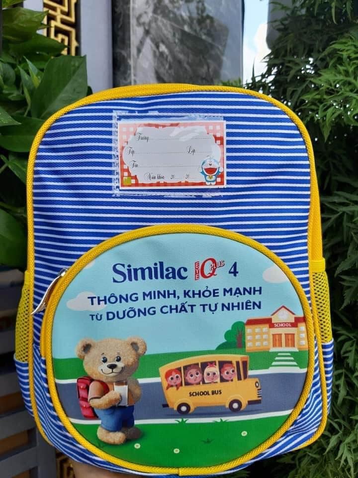 Balo Similac mẫu sọc cho bé