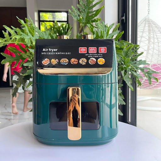 Nồi chiên không dầu chính hãng CAMEL 12L , 13L có KÍNH [ Bảo hành 12 tháng ]