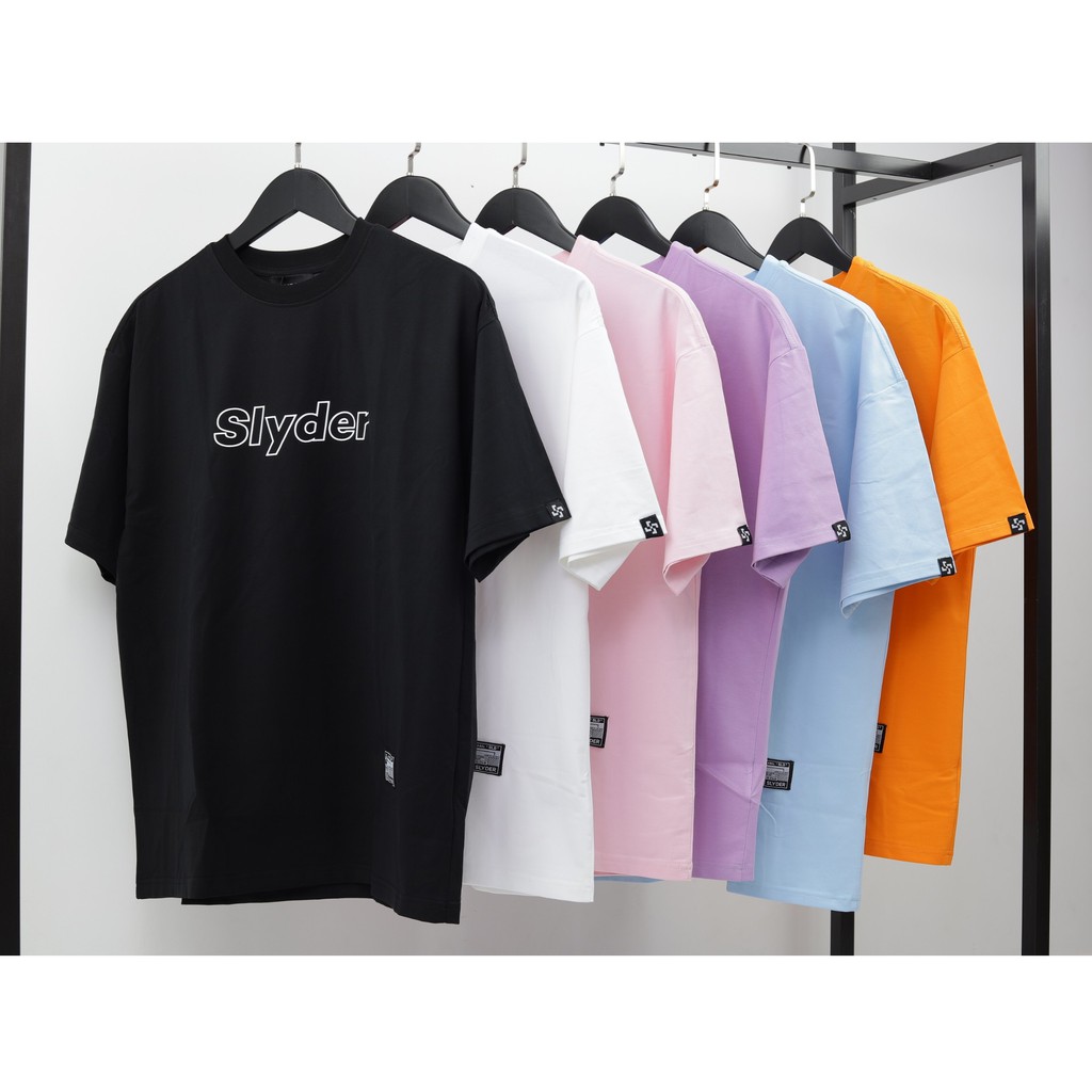 Tee Basic Slyder Ss1 -(v1) Áo Thun Tay Lỡ Streetwear (vender store)
