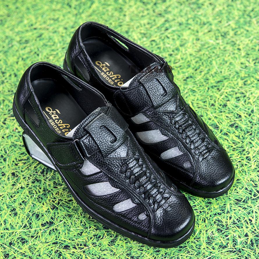 giày hè giày rọ sandal nam da bò thoáng mát