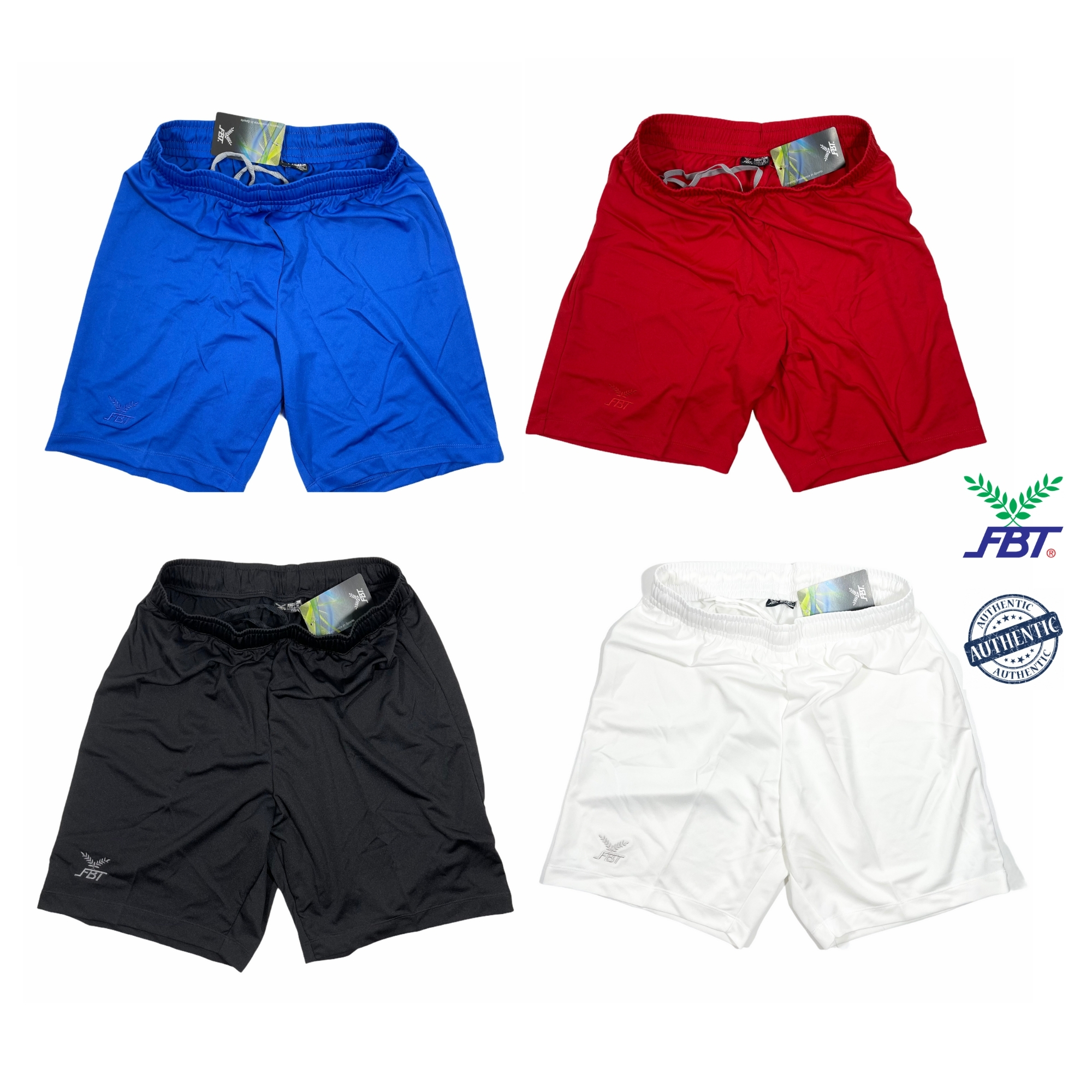 Quần đùi đá bóng Quần thi đấu chính hãng FBT Sports Thái Lan 22-009, 5 màu tuỳ chọn