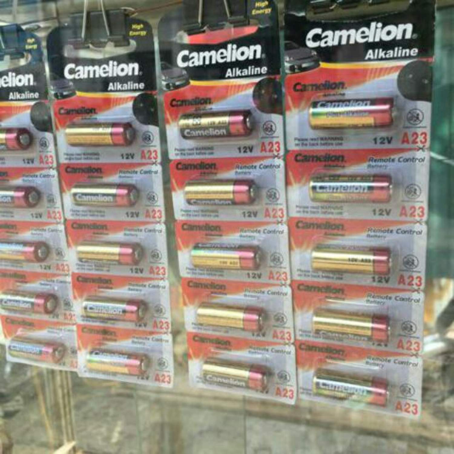 Pin 12v a23 camelion