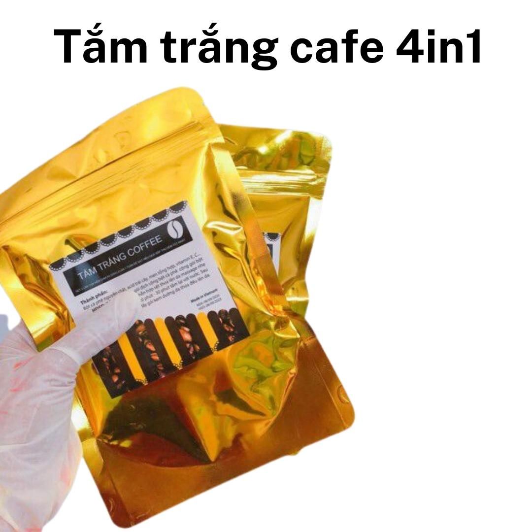 [Giá hủy diệt] Tắm trắng cafe 4in1 - 4 gói lên tông nhanh