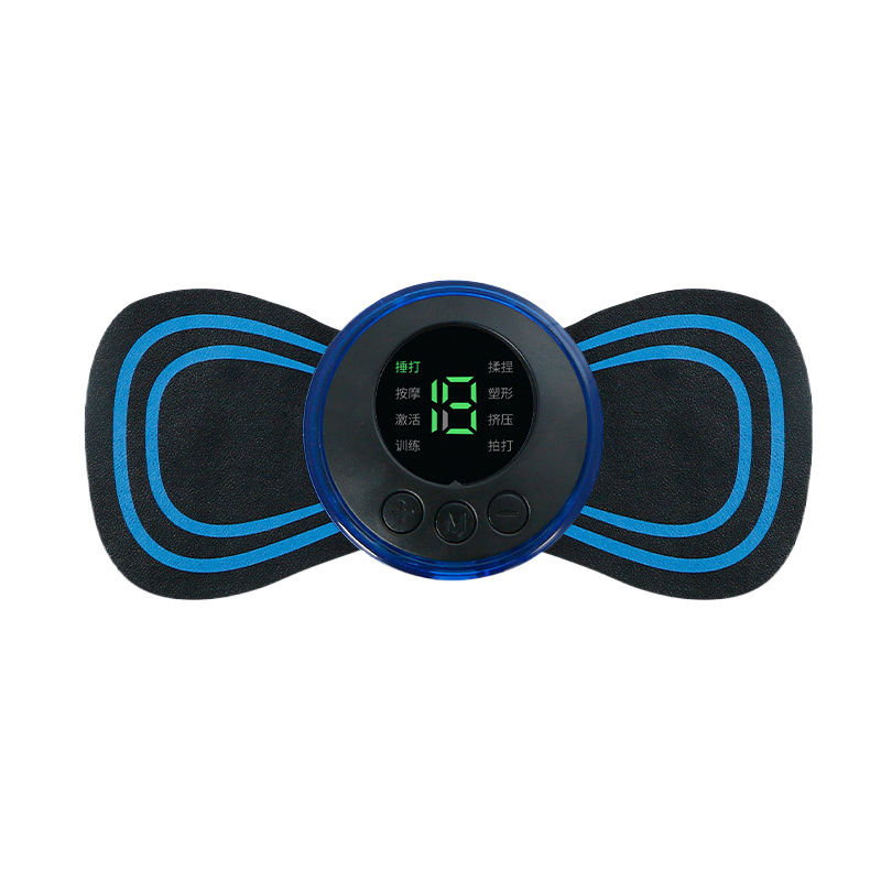 Máy Massage Xung Điện Cổ Vai Gáy, Bắp Tay, Lưng Cánh Bướm 8 Chế Độ Giúp Giảm Đau Nhức Hiệu Quả