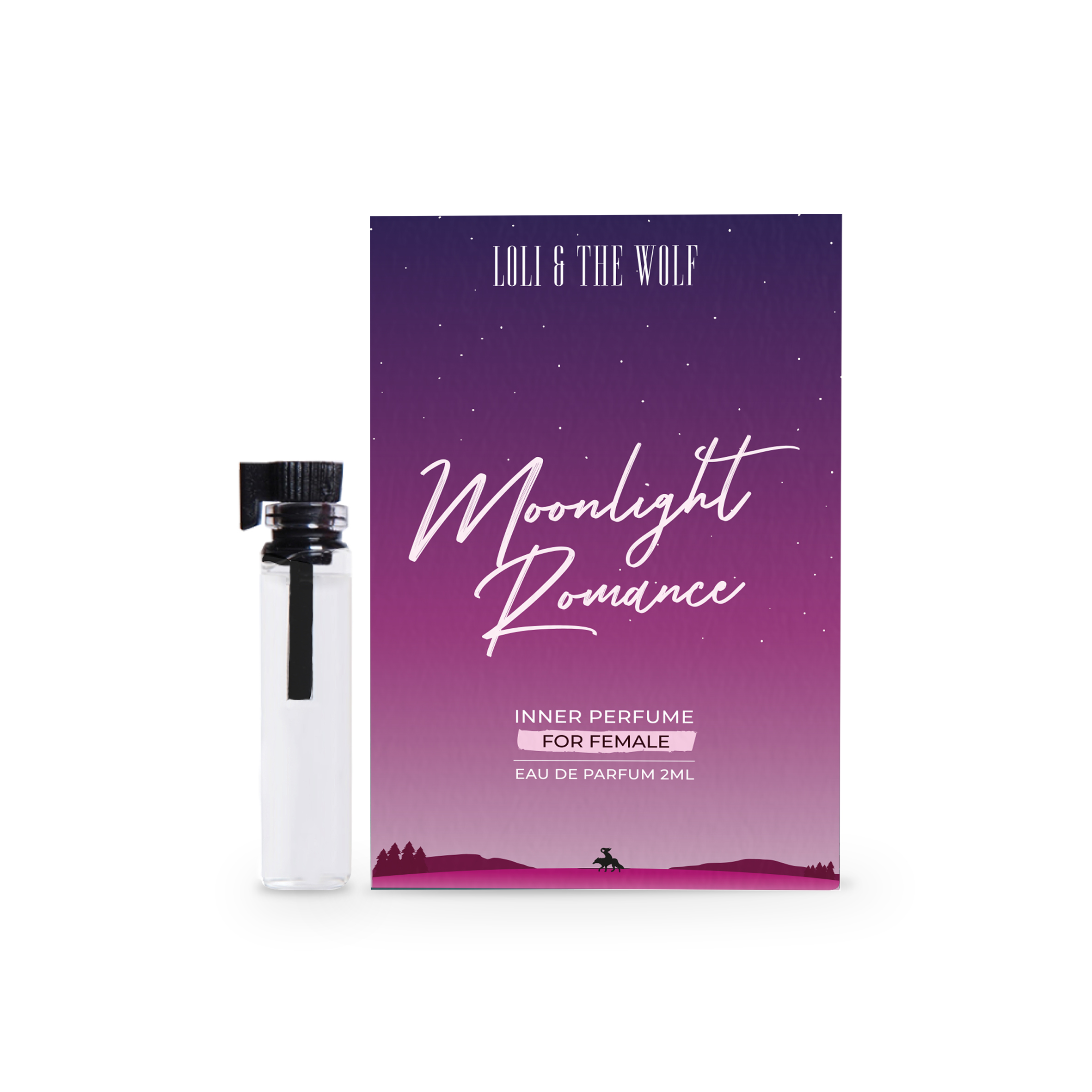 Nước Hoa Mini Cho Vùng Kín Cho Nữ Eau De Parfum - Moonlight Romance - Chai 2ml nho go n tiê n lơ i 1