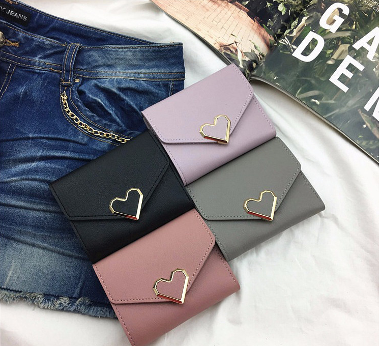 Ví nữ đựng tiền gập 3 nhỏ gọn xinh xắn VD02