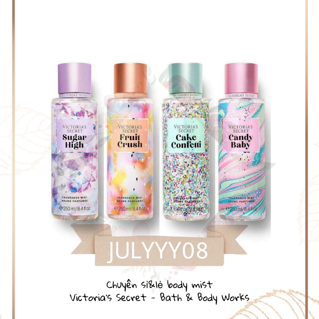 Xịt Dưỡng Thể Body Mist Victoria’S Secret "Candy Shop" 30ml/50ml/100ml +jɥȽÿ08+