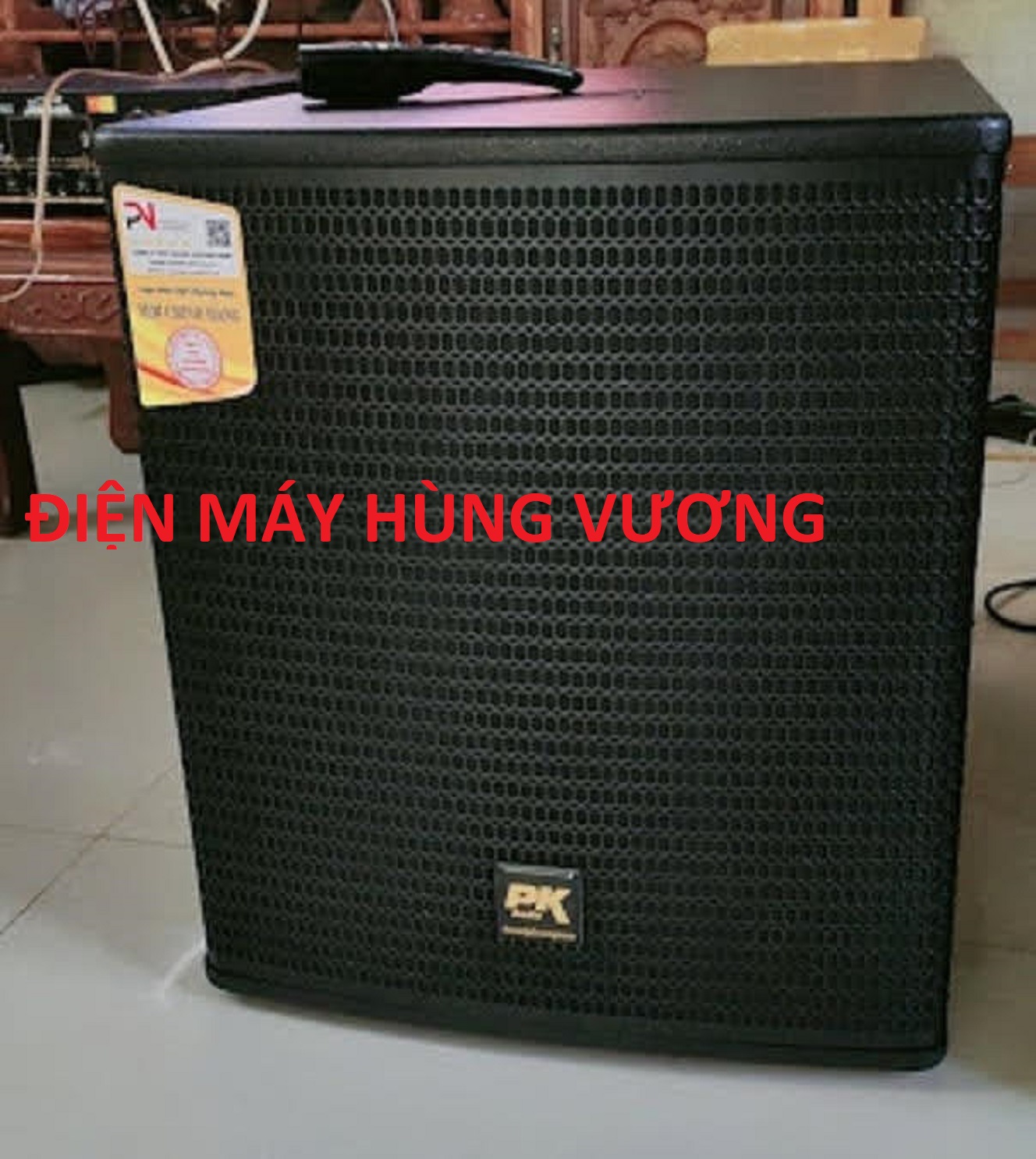 Loa sub điện đứng bass 40 pk - sw15, loa trầm 600-1000w sản xuất tại đài loan, loa coil 100 mm từ 200mm, có quạt làm mát vỉ mạch công suất.