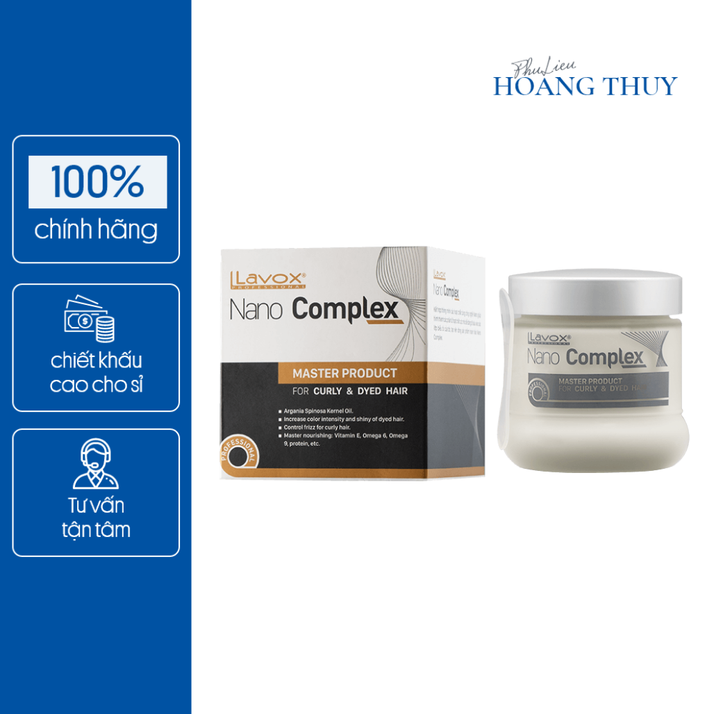 Siêu phẩm giữ nếp tóc LAVOX Nano Complex Master Product