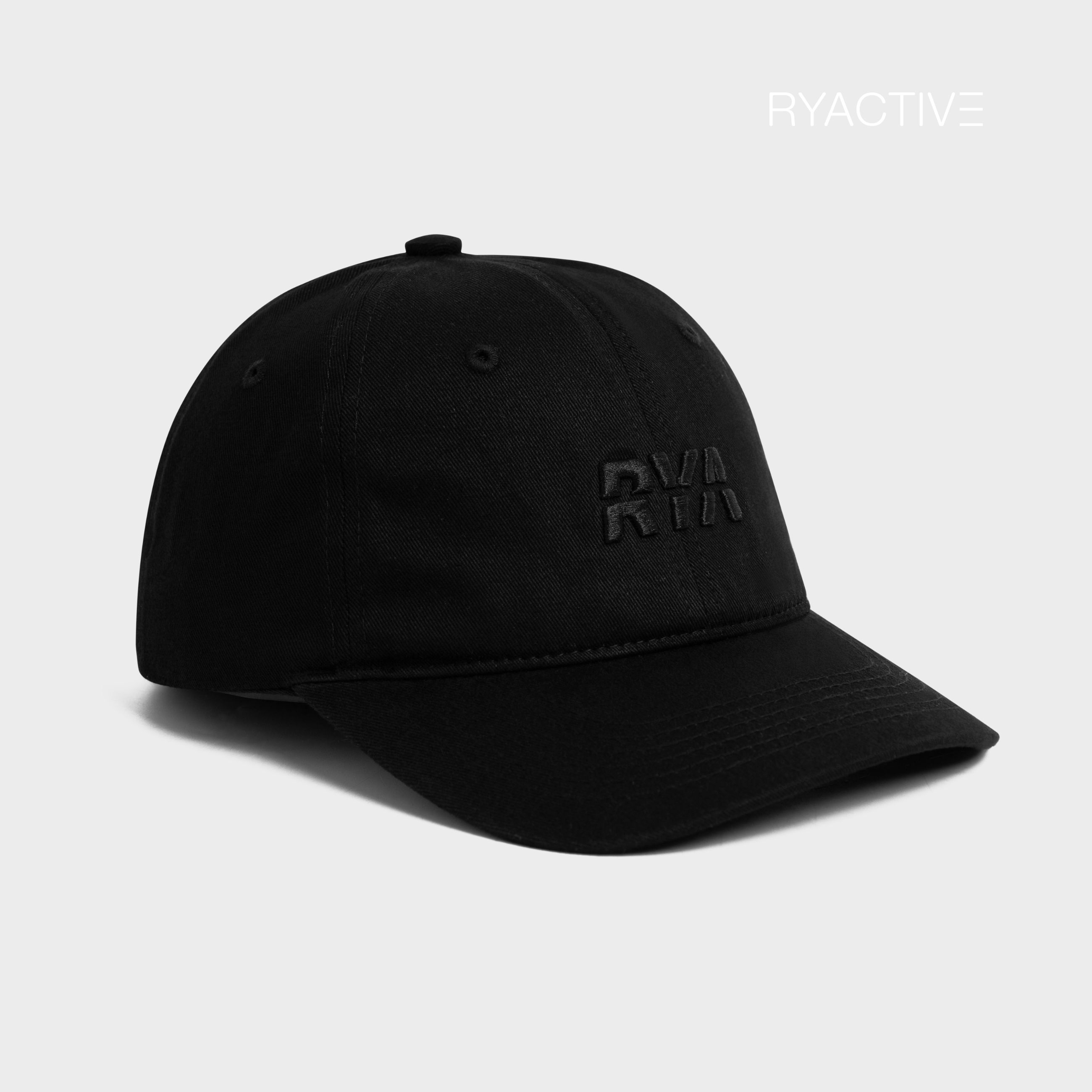 Mũ lưỡi trai ryactive - rya cap black