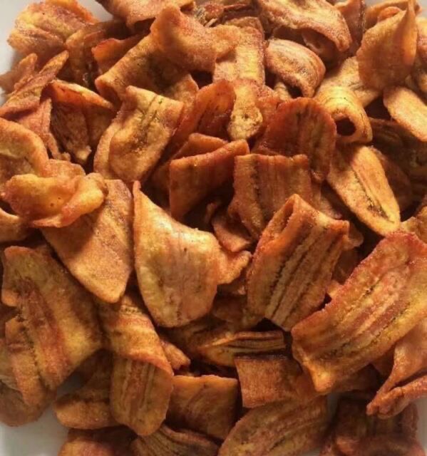 1KG chuối sấy không đường giòn gia lai loại ngon| KingFood - Đồ Ăn Vặt Hà Nội