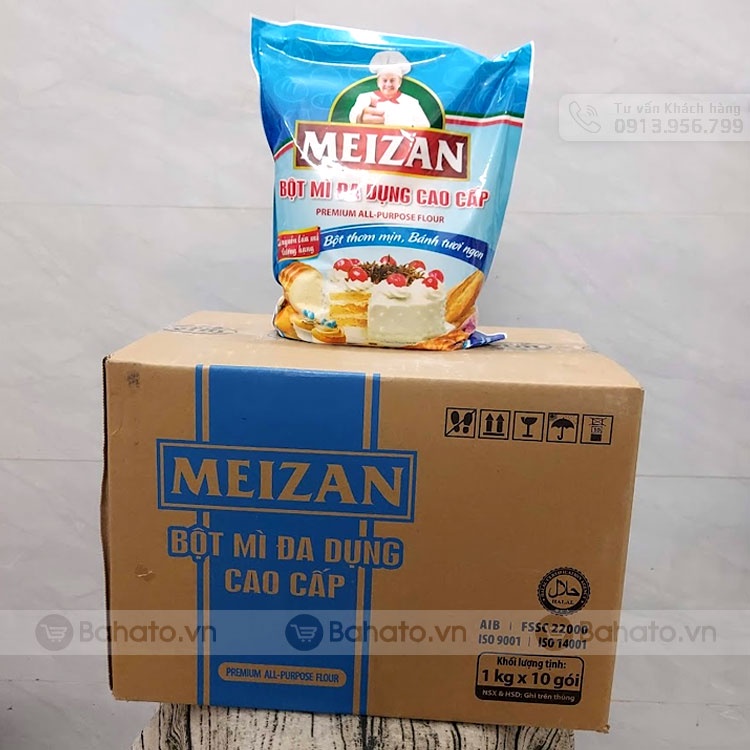 Thng 10 gi bt m a dng Meizan cao cp 1kg | Lazada.vn