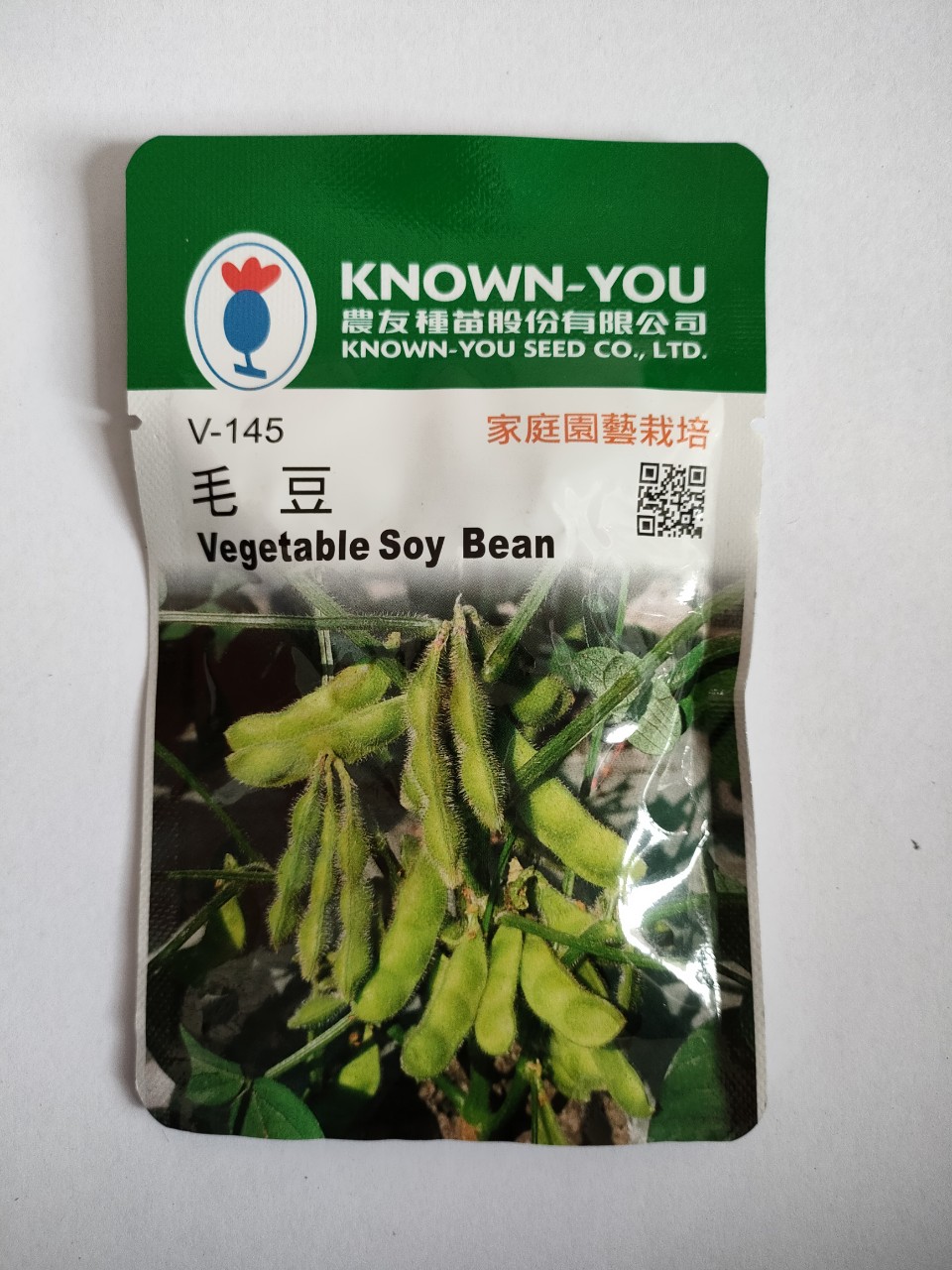 Hạt giống rau đậu nành lông hàng nhập Đài Loan
