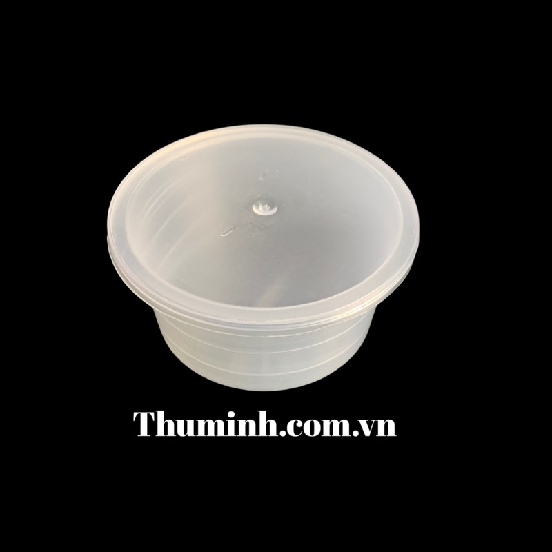 Lốc 50 khuôn nhựa đổ bánh plan kèm nắp