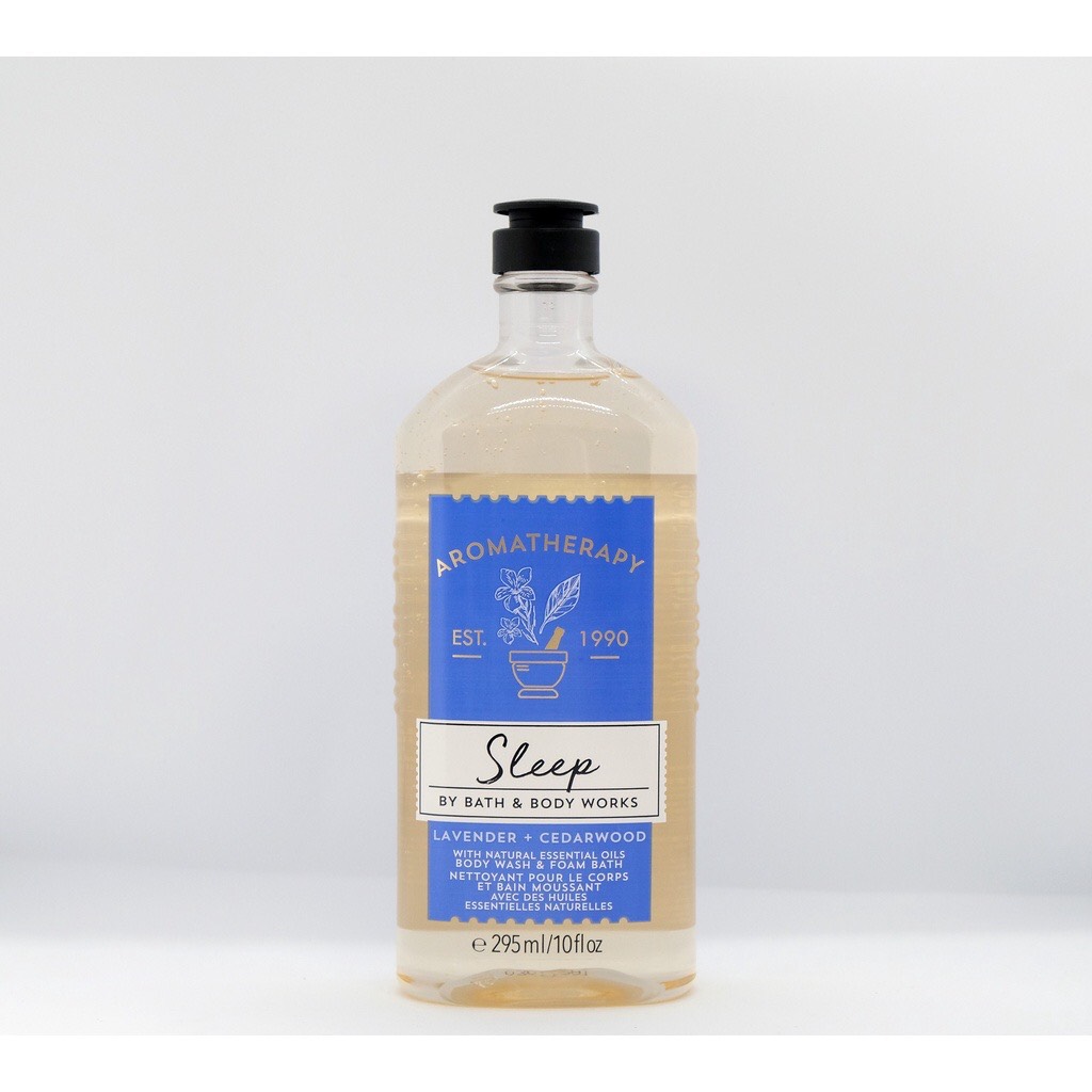 Tắm thư giãn Sleep Lavender + Cedarwood - Bath & Body Works Aromatherapy