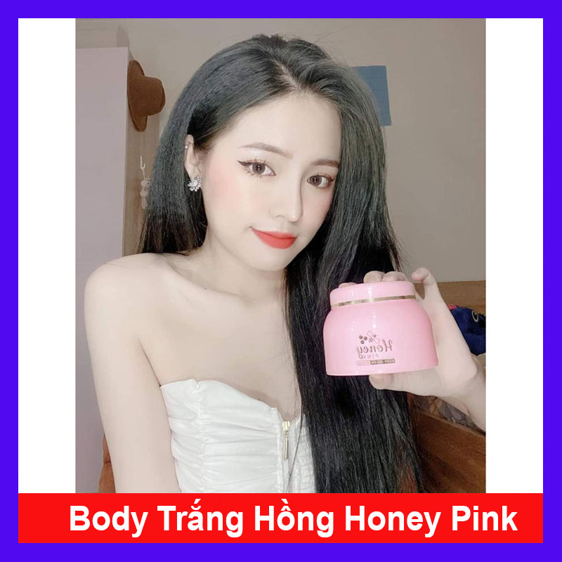 Kem body trắng da honey pink hộp 250g