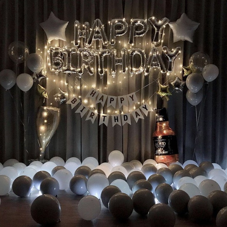 [HCM][ SET CỰC XINH] COMBO BÓNG BAY KÈM CHỮ TRANG TRÍ SINH NHẬT - SÉT BONG BÓNG TRANG TRÍ SINH NHẬT SIÊU HOTT