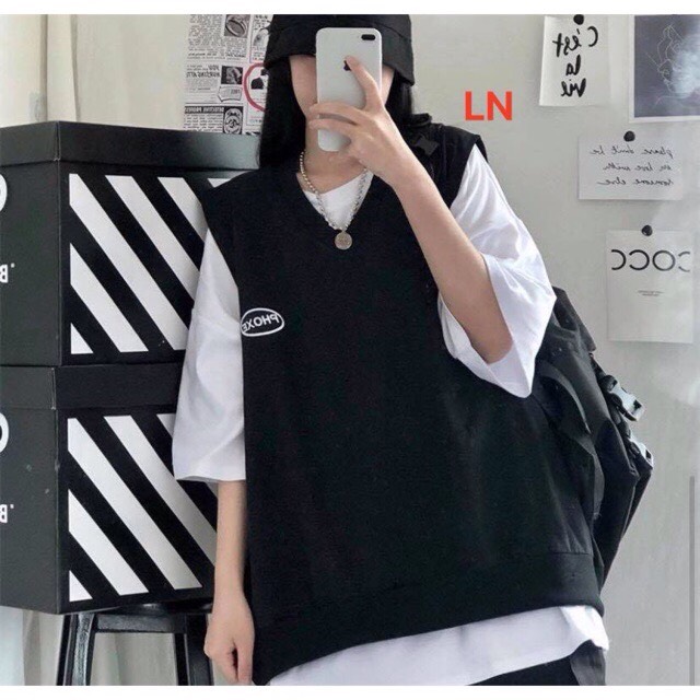 SÉT 2 ÁO GILE,ÁO THUN TRẮNG STYLE CHO CÁC NÀNG CÁ TÍNH