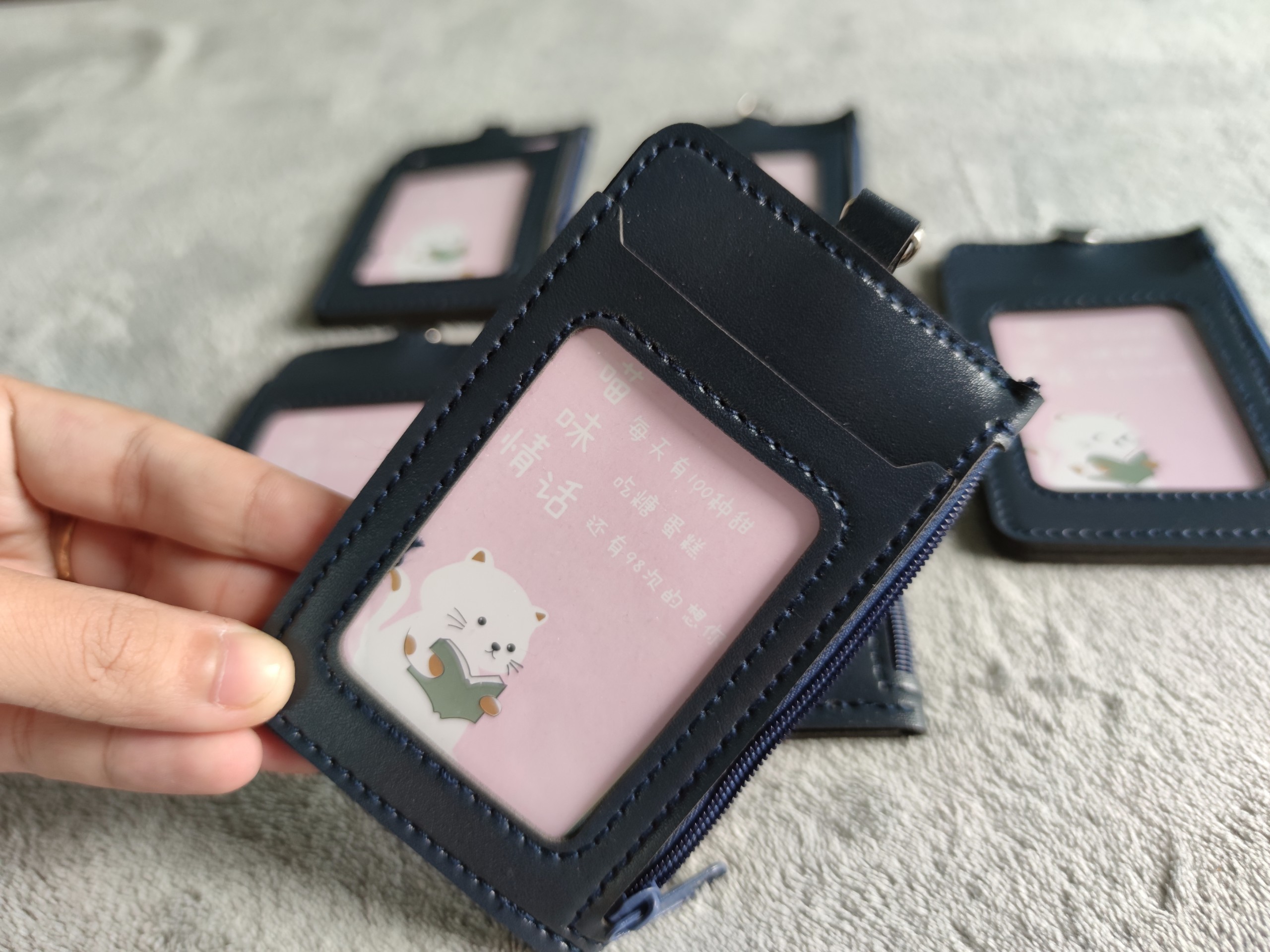 [HCM]Túi Ví Đựng Thẻ Sinh Viên Thẻ Học Sinh Thẻ Đi Làm (Đen)