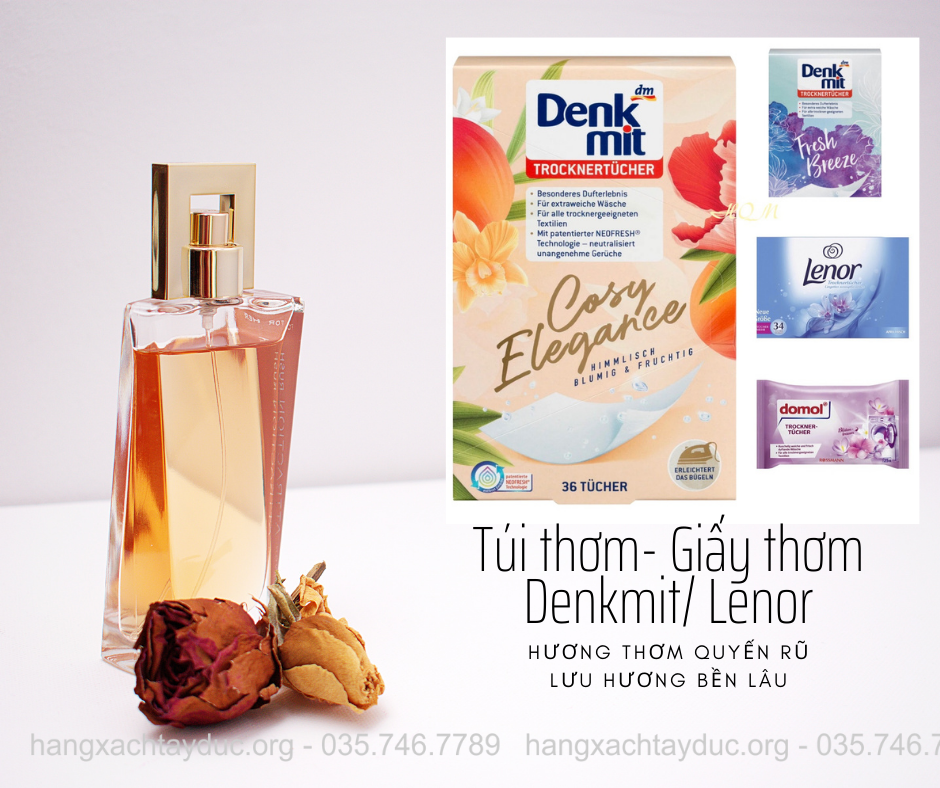 [Hàng chính hãng-Quà tặng kèm] Giấy thơm, túi thơm quần áo Đức các loại giúp khử mùi không khí, lưu hương nước hoa dài lâu trên quần áo. Hàng xách tay Đức.org