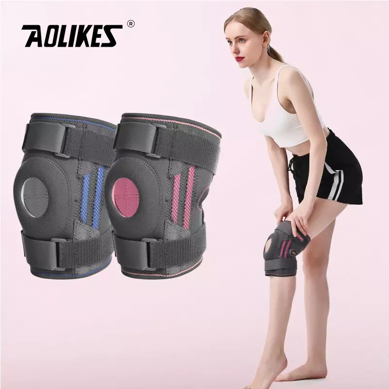 Bó bảo vệ đầu gối AOLIKES A-7911 Compression support breathable sports knee pad