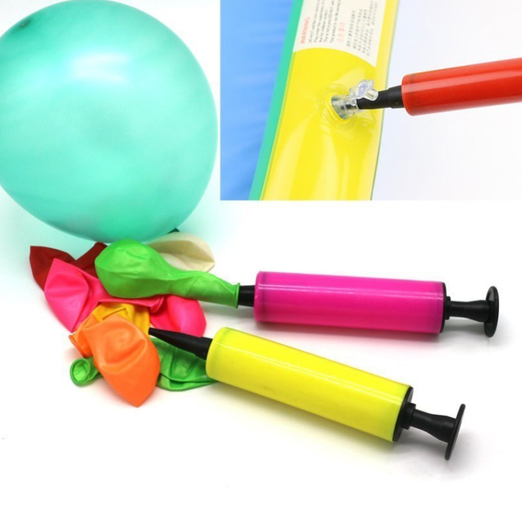 Bơm bóng cầm tay, bơm tay mini tiện lợi, đa chức năng
