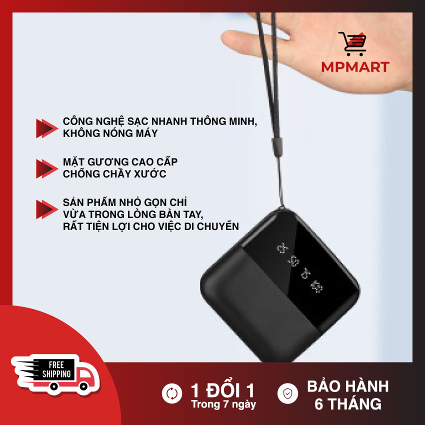 Pin Sạc Dự Phòng 20000mah đa cổng; Pin Sạc Dự Phòng 20000mah đa năng; Pin sạc dự phòng 20000mah Iphone Samsung Ankle được bảo hành bởi MPMART