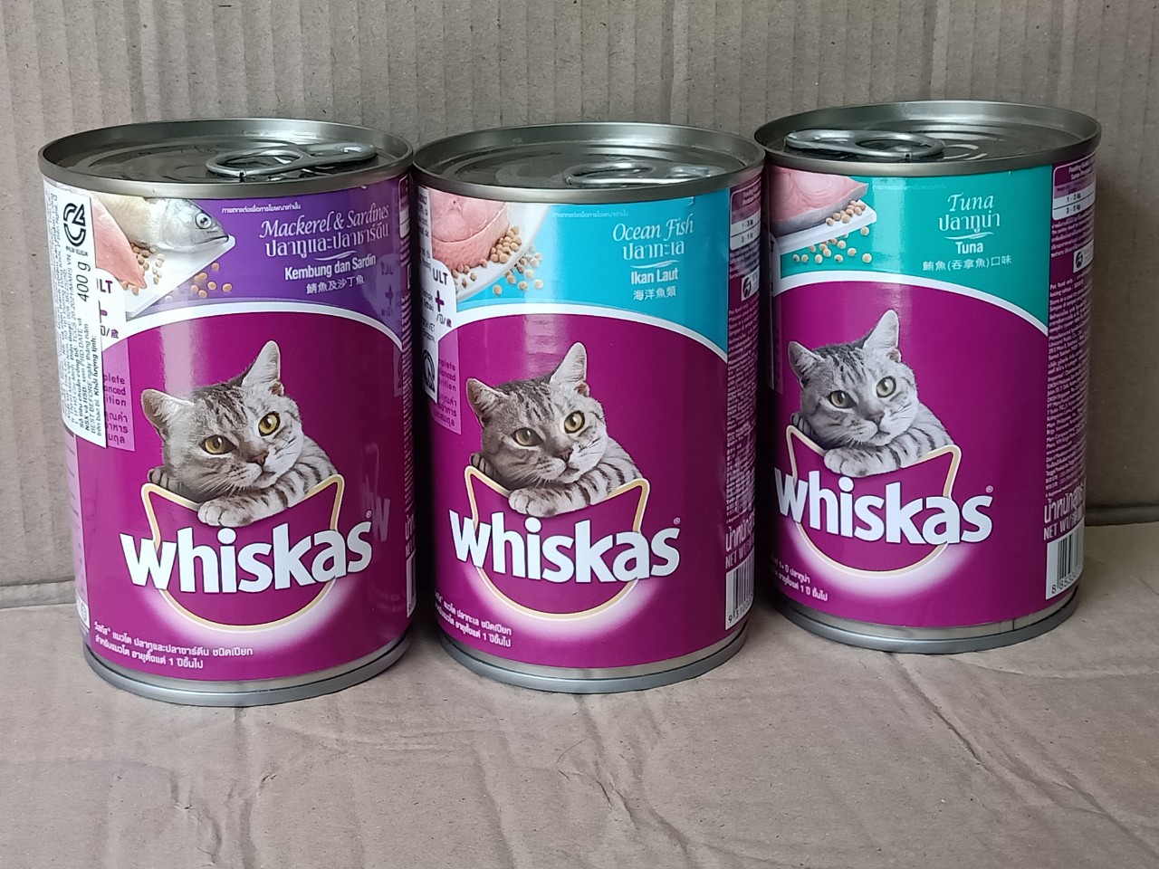 "Hoàn tiền đến 10%" Pate Whiskas lon 400g - cho mèo lớn