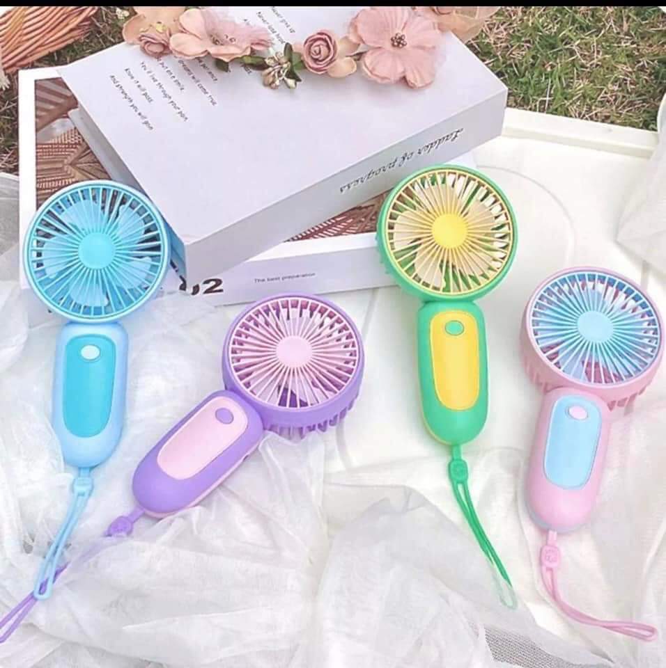 Quạt điện mini cầm tay siêu mát có đế để bàn tiện lợi sạc usb nhanh chóng có đế đỡ điện thoại quạt điện mini quạt quạt tích điện quạt sạc điện mini quạt mini quạt cầm tay quạt mini cầm tay quạt mini