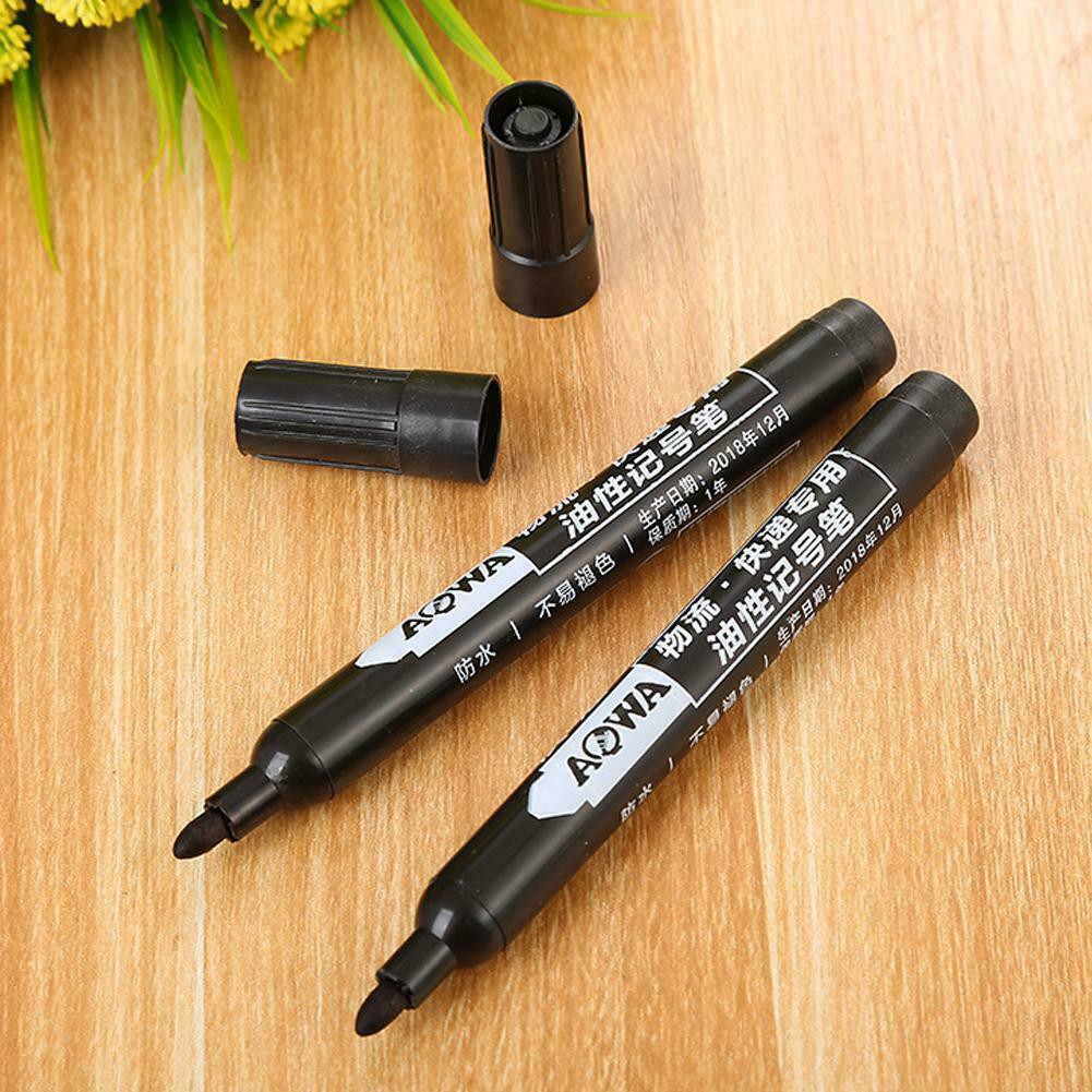 Combo 2 bút lông dầu aowa màu đen