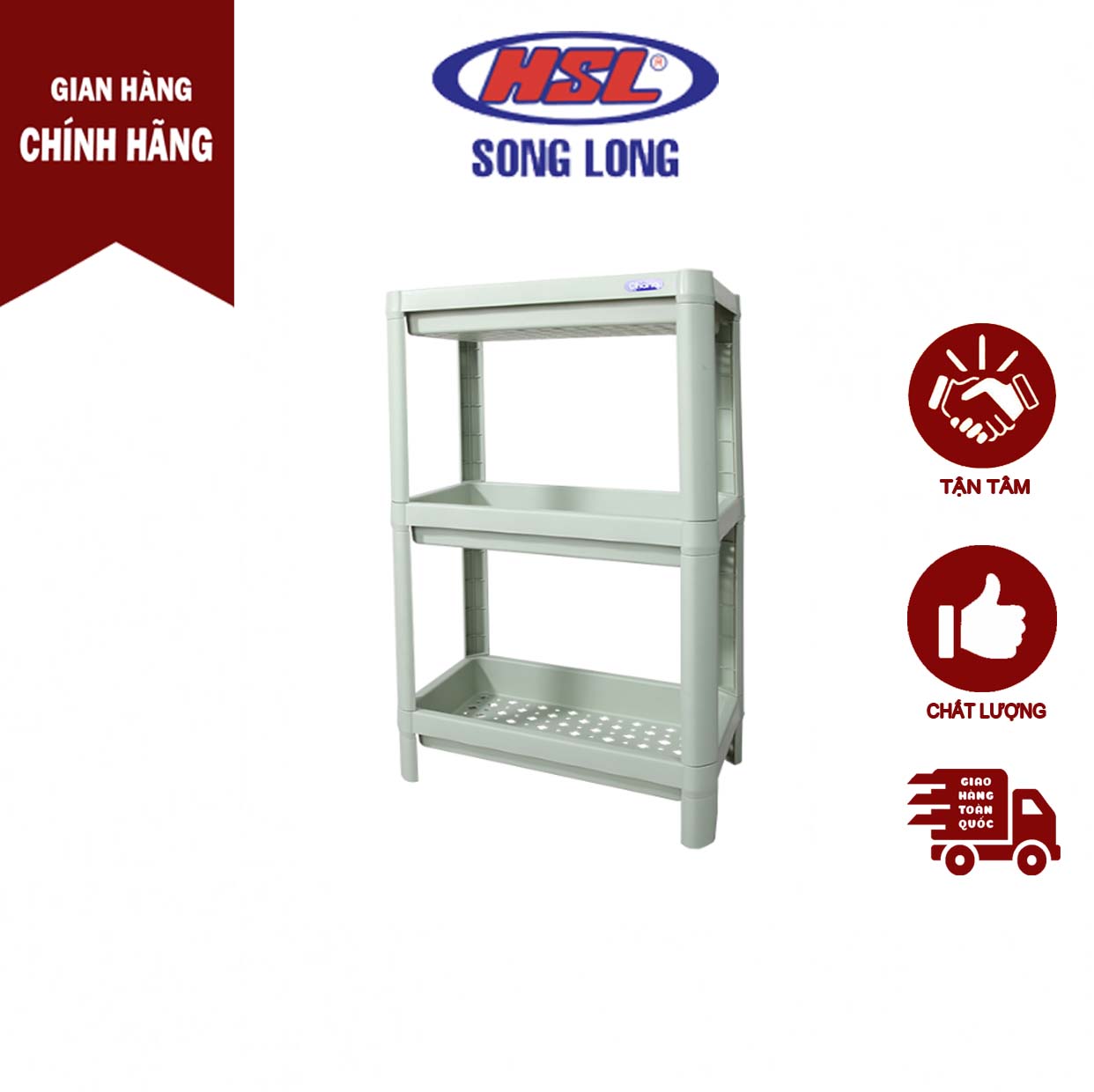 Kệ Phòng Tắm Ohana, kệ nhà bếp, kệ đa năng SongLongPlasticHD