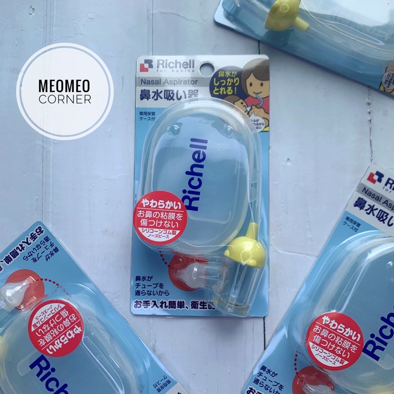 HCM Hút mũi richell cho bé nhật bản - hút mũi trẻ em richell