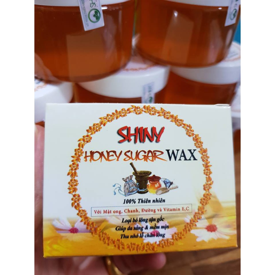Combo Wax Lông MẬT ONG+Mỡ Trăn Handmade Shiny