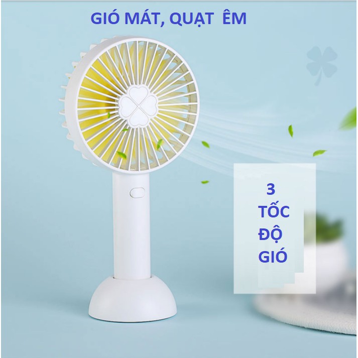 - quạt cầm tay tích điện t20 - quạt cầm tay cao cấp 3 chế độ mát, tích điện thông minh, 2 chế dộ sạc pin tiện lợi