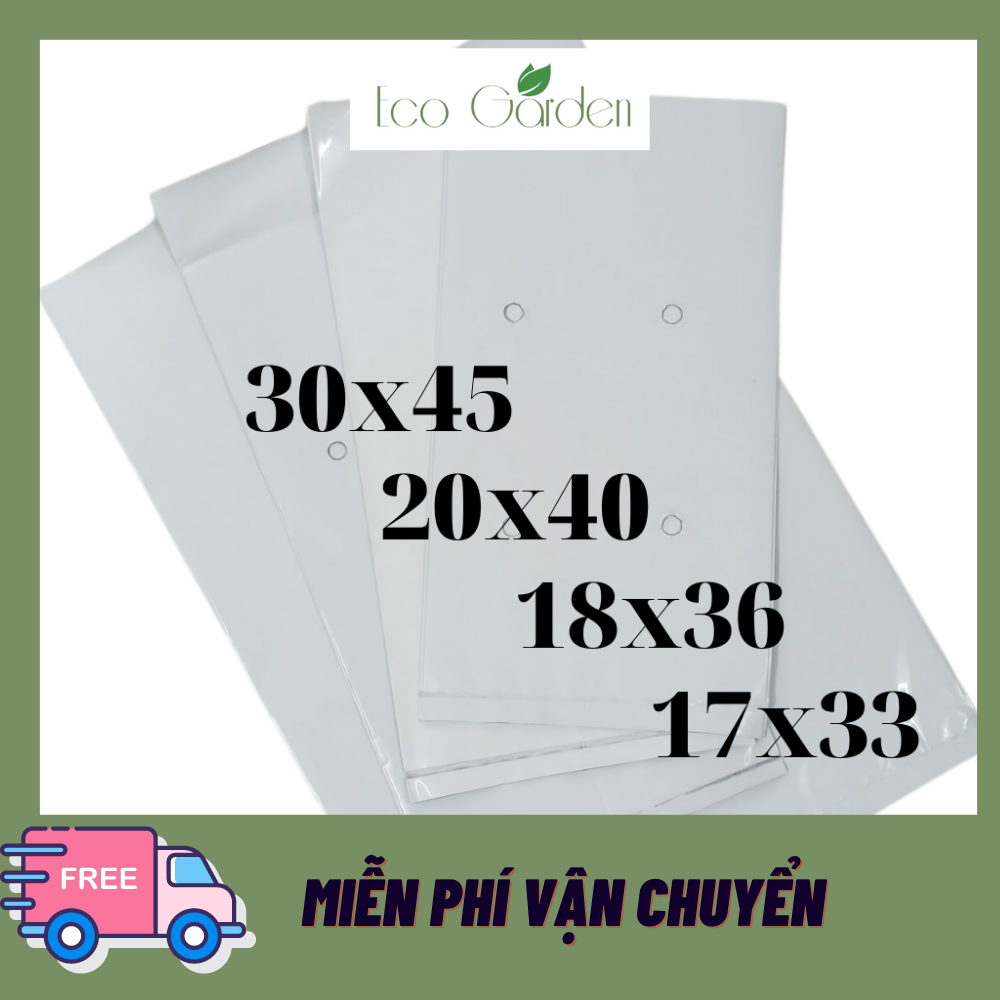 3 Túi PE trồng cây, trồng rau 2 lớp, chịu nhiệt, độ bền cao