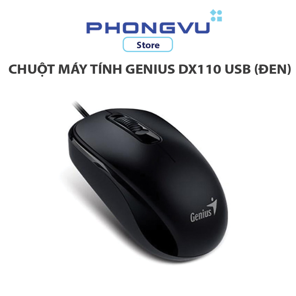 Chuột máy tính genius dx110 - bảo hành 12 tháng