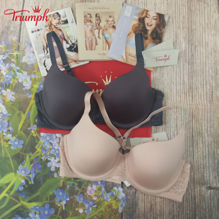 Áo ngực nữ - Áo lót nữ Triumph 7709 có gọng, mút mỏng, ôm nâng đẩy ngực