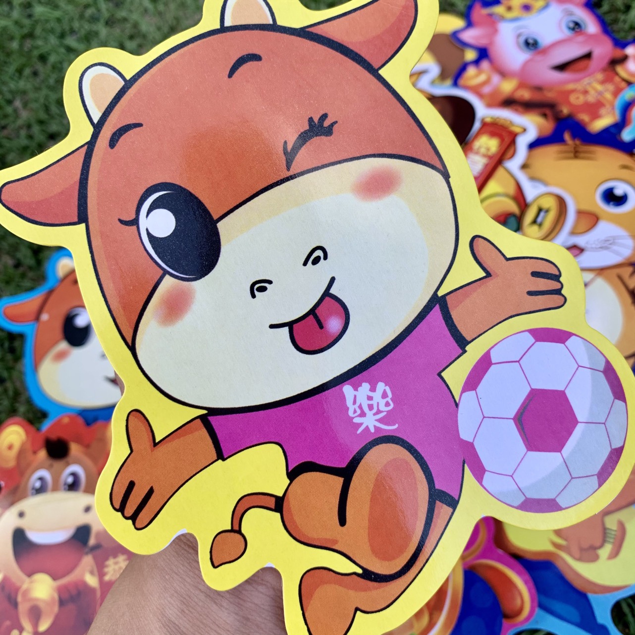 Combo - Phong bao lì xì hoạt hình tết Tân Sửu 2021 siêu hot,hình ảnh đẹp,chất liệu giấy cứng.