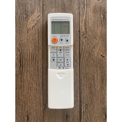 Remote máy lạnh mitsubishi nắp trượt - điều khiển điều hòa, máy lạnh mitsubishi