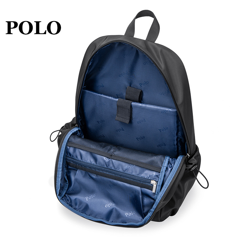 Polo Ba Lô Nam Sức Chứa Lớn 15.6 Inch Máy Tính Ba Lô Túi Du Lịch Túi Du Lịch Có Thể In LOGO